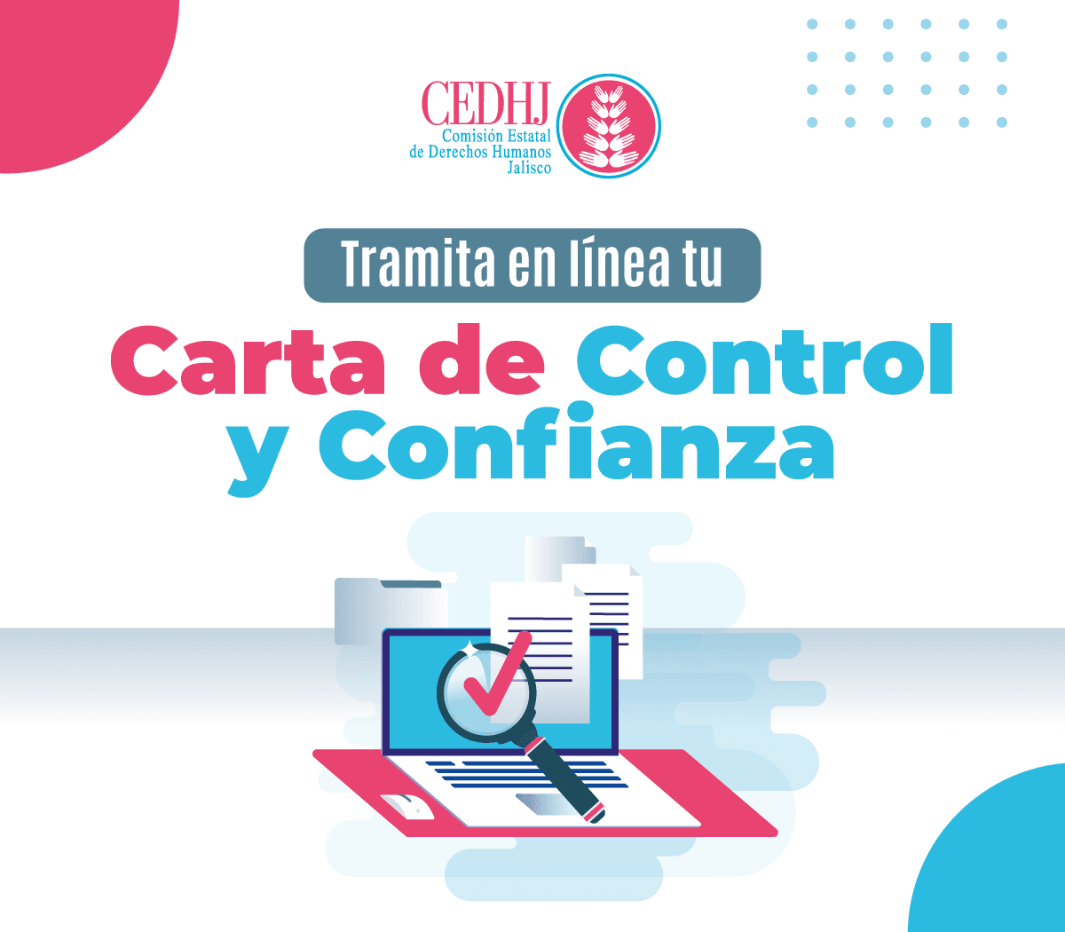 Tramite en línea su Carta de Control y Confianza